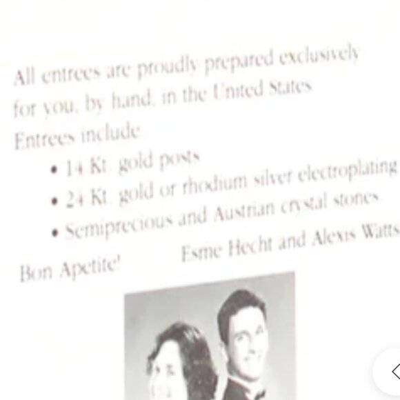 Lunch at the Ritz - Texas Tea Lonestar Earrings - Vintage - Picture 12 of 13